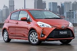 TOYOTA YARIS 1000cc compact